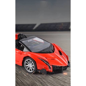  ماشین کنترلی لامبورگینی وننو قرمز Lamborghini Veneno Roadster red metallic 1:18-اسباب بازی